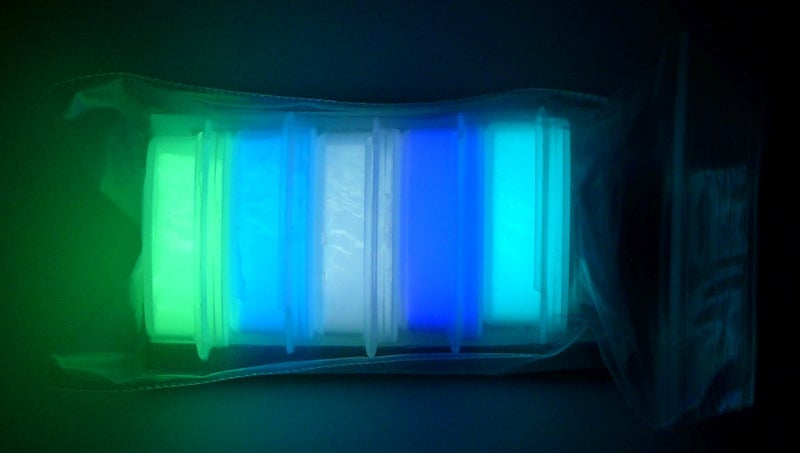 Art 'N Glow Neutral 5 Color Pack Glow in The Dark Pigment Powder - 12g Each, 60g Totalâ€¦ - Image 4